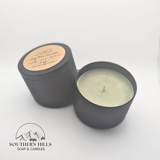 Fresh Cut Grass Soy Wax Candle