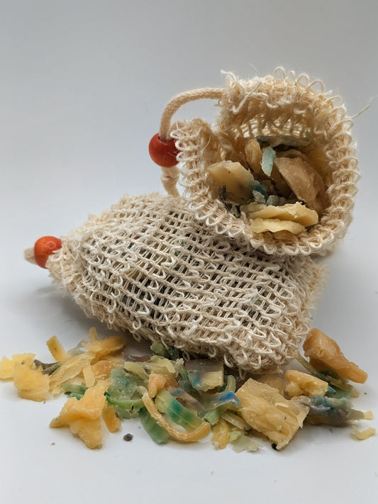 Soap Stuffed Soap Saver Bags