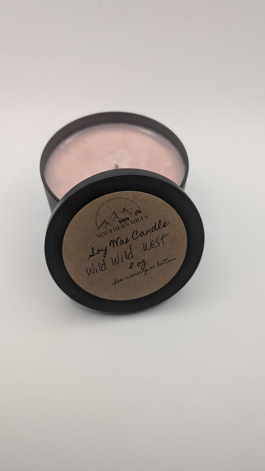 Soy Wax 8 oz Wild Wild West