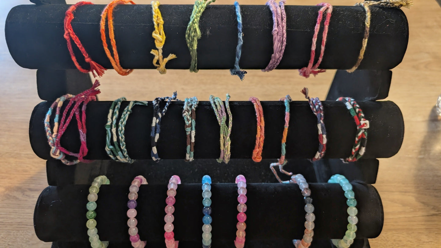 Hand Tied Bracelets