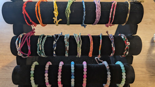 Hand Tied Bracelets