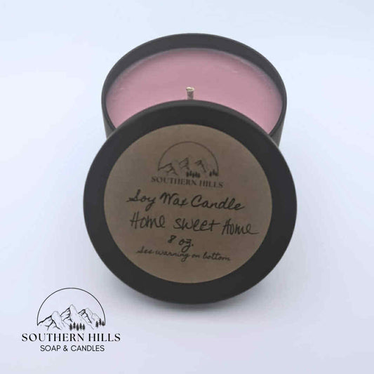 Home Sweet Home 8 oz Soy Wax Candle